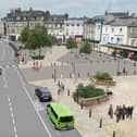 Possible vision of the future - The aim of the £12m Harrogate Station Gateway project is to provide more accessible, affordable, and attractive greener transport options in the town centre. (Picture contributed