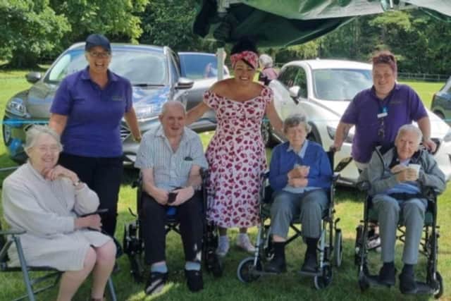 Sycamore Hall Care Home attend a grand day out at Newby Hall