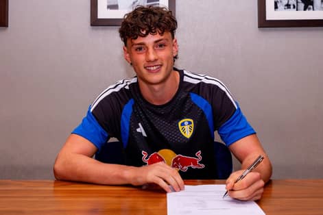 Louie Philpott, who attended St John Fisher Catholic High School in Harrogate, has put pen to paper on a two-year professional contract with Leeds United