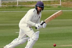 Opening batsman Sanjay Mani narrowly missed out on a century during Harrogate CC 2nd XI's derby defeat to Knaresborough. Picture: Richard Bown