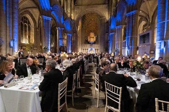 Ripon City Cathedral special service celebrating the Feast of St Wilfrid, the cathedral’s founding father, with the Archbishop of York, Stephen Cottrell and the Bishop of Leeds, Nick Baines.