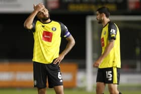 Harrogate Town have enjoyed a fine season overall, but have suffered a number of heavy defeats along the way. Picture: Paul Thompson/ProSportsImages