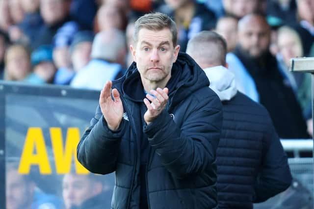 Harrogate Town manager Simon Weaver. Pictures: Matt Kirkham