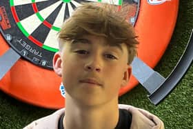 Harrogate teenager Ben Pilgrim is headed for the Junior Darts Corporation's World Championships later this year following a couple of impressive showings on the domestic circuit. Picture: Submitted