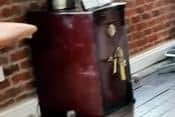 Police have issued an appeal to find an antique safe that was stolen during a burglary in Harrogate