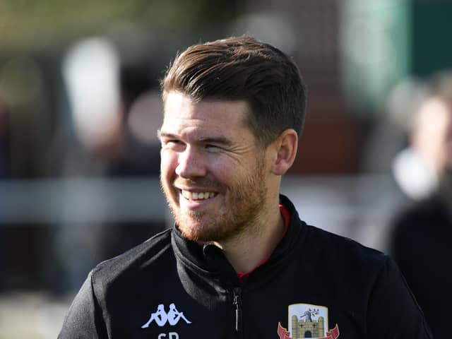 Knaresborough Town manager Simon Parkes. Picture: Gerard Binks
