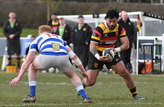 Harrogate RUFC are back in action at Rudding Lane this weekend, where they face Hull RUFC in what is a huge game for both clubs. Picture: Daniel Kerr