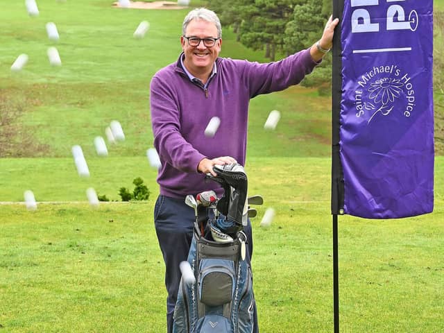 The charity golf day will return to Harrogate in September to raise money for Saint Michael’s Hospice
