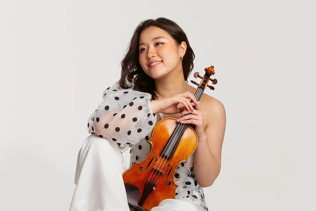 Japanese violinist Coco Tomito is set to bring the curtain down on this year’s Harrogate International Sunday Series.