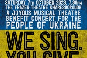 We Sing, You Give is a fundraising concert for the people of Ukraine