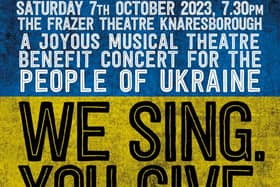 We Sing, You Give is a fundraising concert for the people of Ukraine