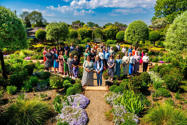 Littlethorpe Manor, near Ripon, hosted an event with the National Garden Scheme, giving more than 40 nurses the chance to enjoy the therapeutic benefits of a garden visit on International Nurses Day