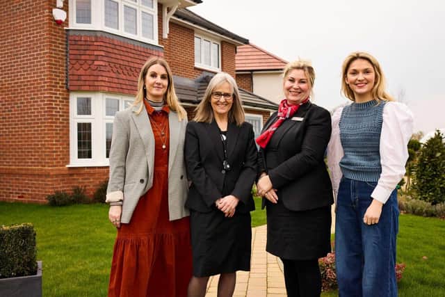 Bronaugh McCaulay from John Lewis,Redrow's Helen Young & Kat Richardson,Grace Hobson from John Lewis
