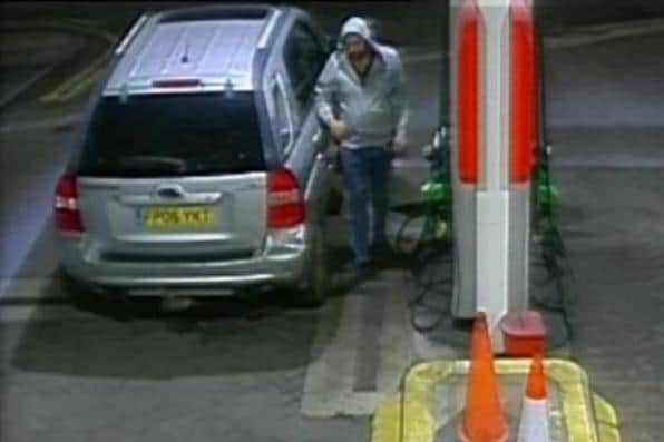 The police have released a CCTV image of a man they would like to speak to after fuel was stolen on two separate occasions from a petrol station on the High Street in Harrogate
