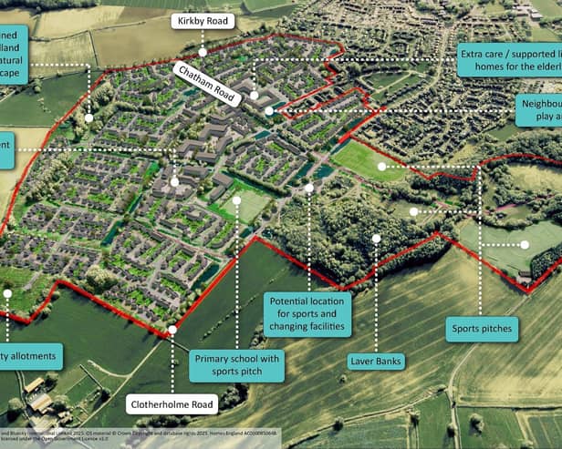 The historical features of Ripon’s military barracks will be preserved but the Second World War-era huts could be lost as part of a redevelopment to create 1,300 new homes.