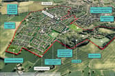 The historical features of Ripon’s military barracks will be preserved but the Second World War-era huts could be lost as part of a redevelopment to create 1,300 new homes.