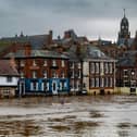 The River Ouse in York flooded resulting in properties being hit from Lendal Bridge to Millennium Bridge. (Picture James Hardisty)
