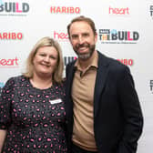 Launch of £2m public appeal to improve children's hospice - Clair Holdsworth, Chief Executive at Martin House with Gareth Southgate, the charity’s ambassador and manager of England national men’s football team. (Picture contributed)