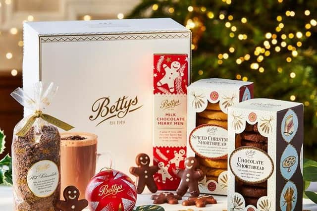 Bettys online festive treats - The Night Before Christmas Gift Box.
