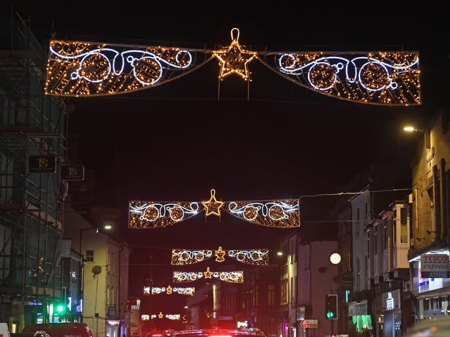 Knaresborough's Christmas lights