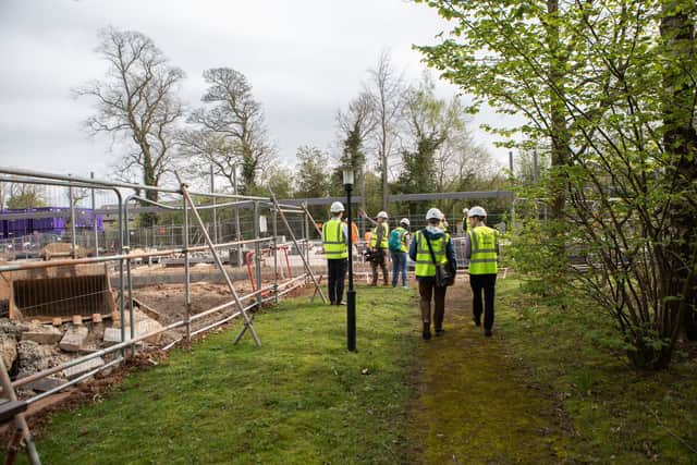 Working on phase 1 - Martin House's £21.9 million project, named ‘THE BUILD’, is set to be complete by winter 2025, and will enable the children's hospice to continue to support children, young people and their families for many years to come. (Picture contributed)