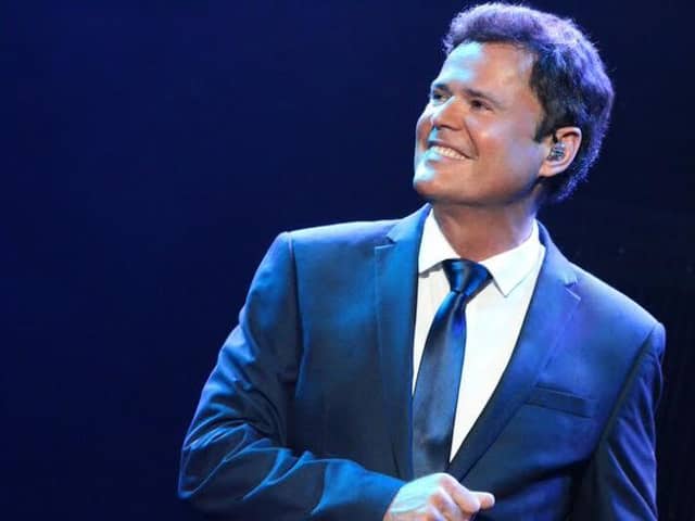 Legendary music star Donny Osmond has announced his first UK tour in six years