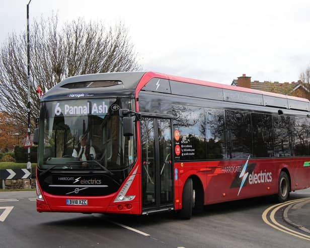 Shock of the new - Harrogate’s leading bus operator, The Harrogate Bus Company, is planning a free family fun party in June to welcome the first of 39 new all-electric buses coming to the town this summer.  (Picture contributed)