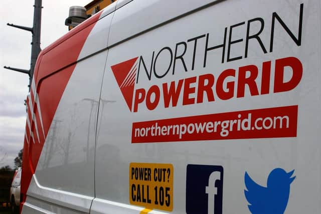 A number of Harrogate homes are expected to be without power until later this evening