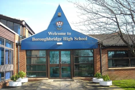Boroughbridge High School is celebrating after Ofsted inspectors recognised the significant improvements made at the school, describing it as a place where "pupils thrive in an inclusive ethos"
