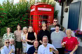 Restored - The telephone box outside Kirk Deighton’s Bay Horse pub was first installed after Queen Elizabeth II’s Coronation in 1953. (Picture Kirk Deighton Events)