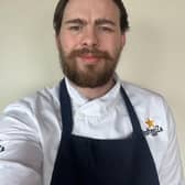 The talented Adam Jones, who is sous chef at Horto restaurant at Rudding Park in Harrogate, is one of just 18 young chefs to be announced as a regional finalist in the 2024 Roux Awards competition. (Picture contributed)