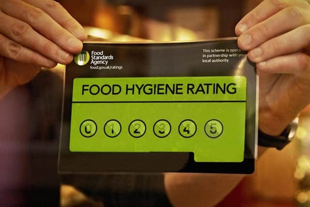 Two establishments in the Harrogate district have been awarded new food hygiene ratings by the Food Standards Agency