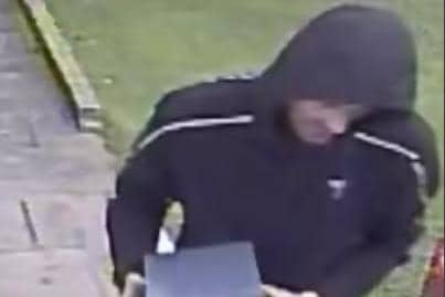 The police have issued a CCTV image of a person they would like to speak to after parcels were stolen from a property on Woodfield Road in Harrogate