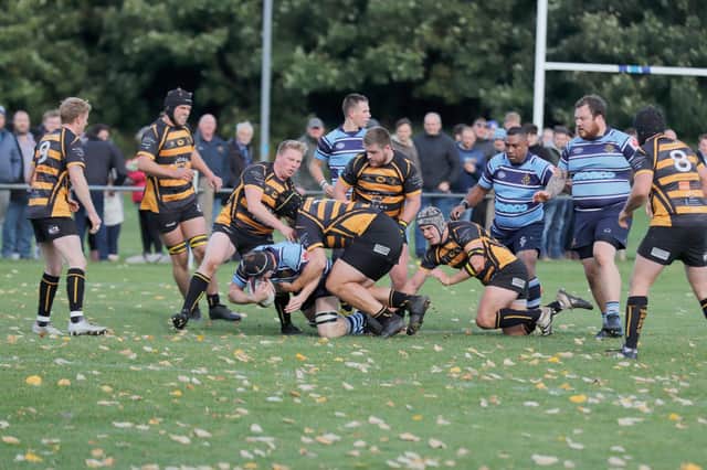 Ripon RUFC held on for a narrow Yorkshire Two success away at Wheatley Hills. Picture: Mandy Errington Photography