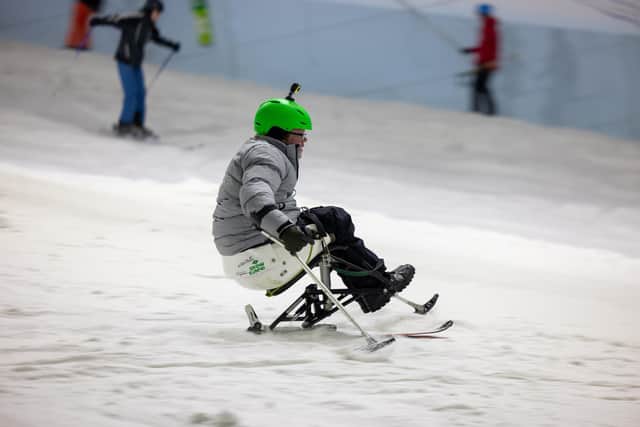"Skiing brings me so much joy and freedom " - Harrogate's Will Macpherson who looks set to be in the Guinness World Records.  (Picture contributed/Cameron Hall)