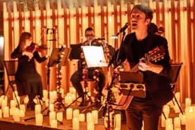 Ebor String Quartet with singer Alistair Griffin bring Christmas cheer.