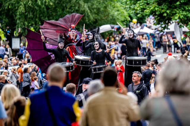 A town of cultural riches and variety - Harrogate Carnival in 2022 presented by  Harrogate International Festivals. (Picture Charlotte Graham)