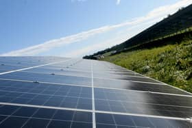 Planning approved has been granted for new solar panels at three Yorkshire Water sites in Harrogate. (Picture Gary Longbottom)
