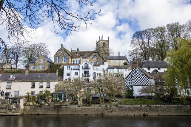 Dating from the early Norman days in the reign of King Henry I, St John the Baptist Church is one of Knaresborough's most historic buildings.  (Picture Tony Johnson)