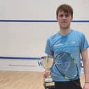 Finnlay Withington won the inaugural Harrogate Squash Open. Picture: Submitted