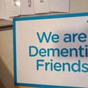 We are dementia friends sign