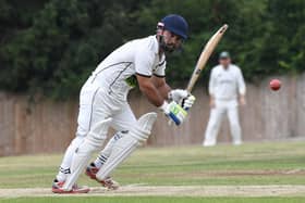 Hasnain Ali Yaqoob was amongst the runs for Theakston Nidderdale League Division One title hopefuls Arthington CC. Picture: Gerard Binks