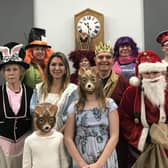 Some of the colourful cast