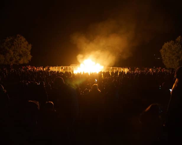 This year's bonfire on Wetherby Ings has been postponed