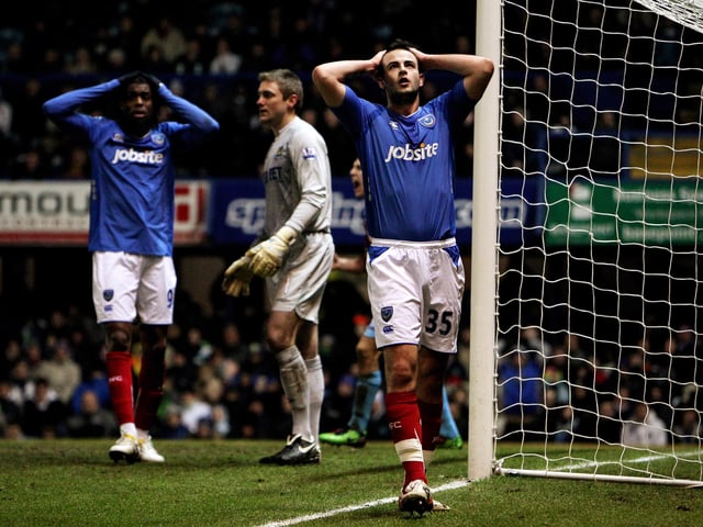 A product of the Pompey Academy, the Irishman spent four years in the first team before leaving in 2010. After leaving Fratton Park in 2010 Wilson spent six years at Stoke before moves, to Bournemouth, Sunderland and West Brom. After leaving Bolton in 2019, he joined Throttur Vogar as a player-coach alongside Hermann Hreiðarsson (Photo by Richard Heathcote/Getty Images)