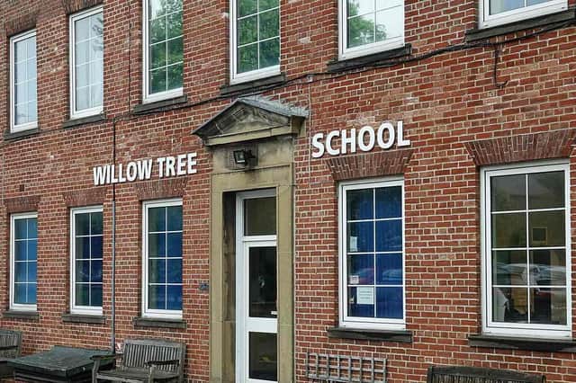Charity award - Willow Tree Primary School in Harrogate.