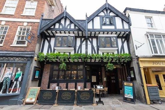 The Punch Bowl on Blossom Street in York has a 4.1 star rating according to 3,820 reviews on Google