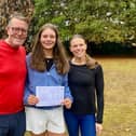 Young England football star celebrates exam results -  Proud father, Kevin Day, and mum, Lucy, praised both their daughter and Ripon Grammar School for helping her manage the challenge of football success and GCSE success. (Picture contributed)