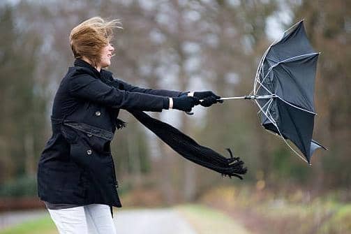 The Met Office has issued a yellow weather warning for strong winds of up to 60mph across Harrogate