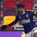 Samuel Folarin celebrates after scoring an FA Cup goal for Middlesbrough against Brentford back in January 2021. Pictures: Getty Images